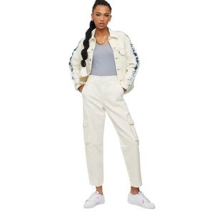 LEVI'S Loose Cargo Cool Ecru Pants